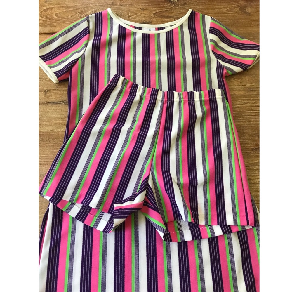 Vintage tunic and short set